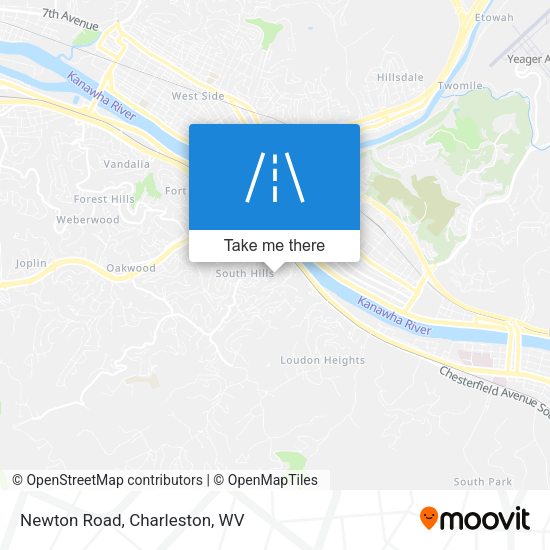 Mapa de Newton Road