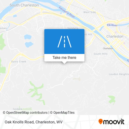Mapa de Oak Knolls Road
