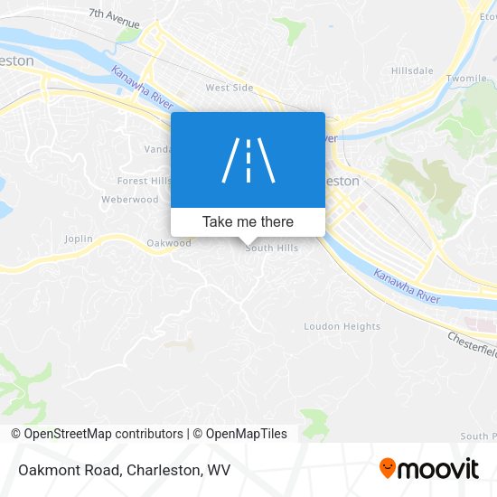 Mapa de Oakmont Road