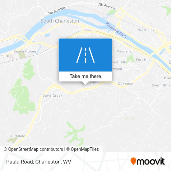 Mapa de Paula Road