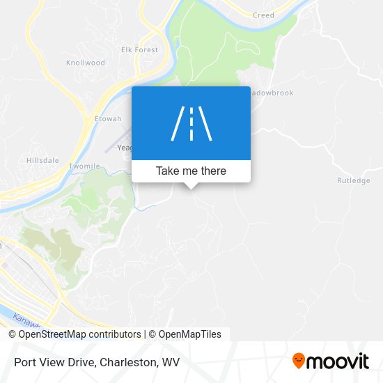 Port View Drive map