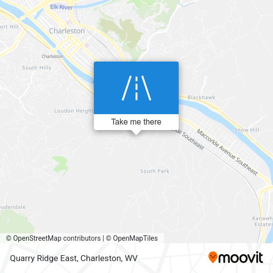 Quarry Ridge East map