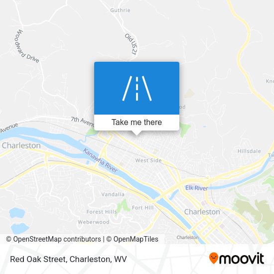 Mapa de Red Oak Street
