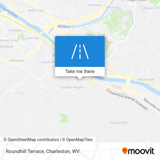 Roundhill Terrace map