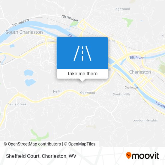 Mapa de Sheffield Court