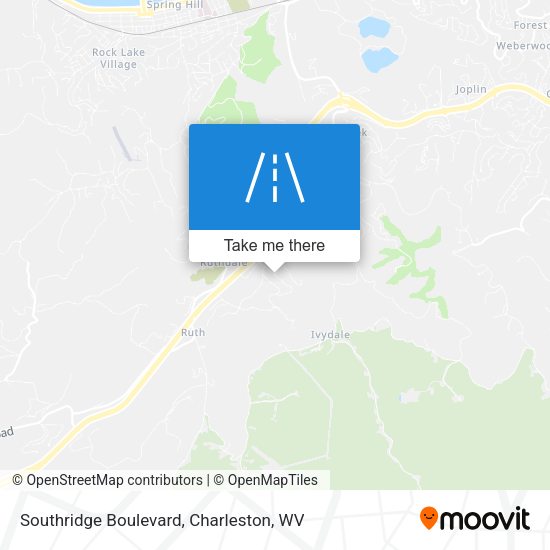 Southridge Boulevard map
