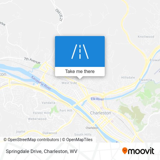 Mapa de Springdale Drive