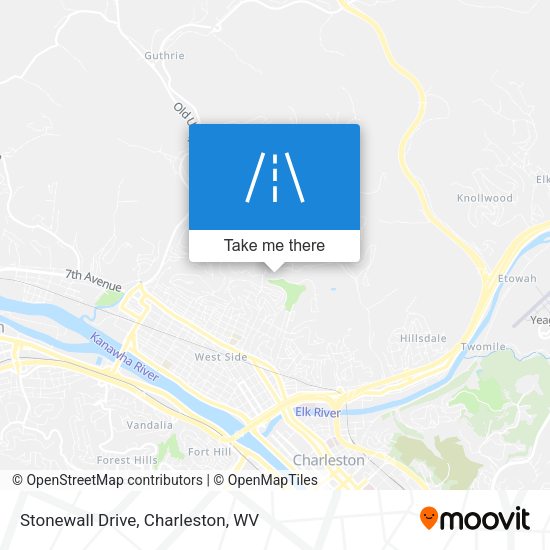 Mapa de Stonewall Drive