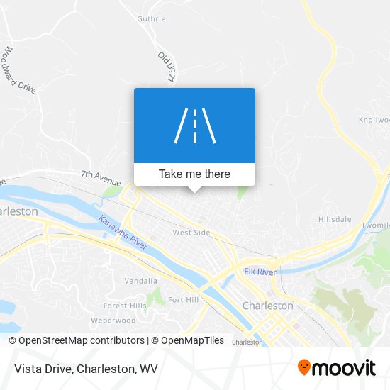 Vista Drive map