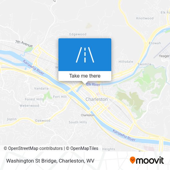 Mapa de Washington St Bridge