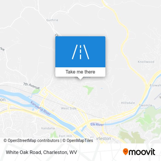 Mapa de White Oak Road