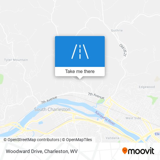 Woodward Drive map