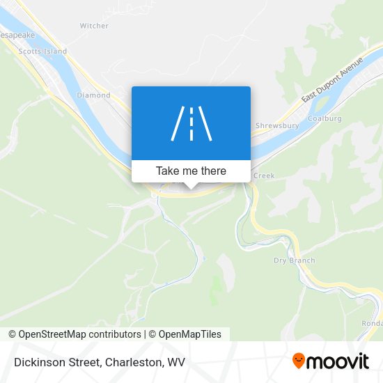 Mapa de Dickinson Street