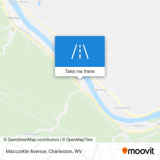Mapa de Maccorkle Avenue