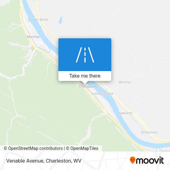 Mapa de Venable Avenue