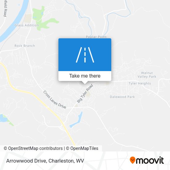 Arrowwood Drive map