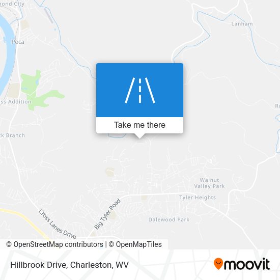 Hillbrook Drive map