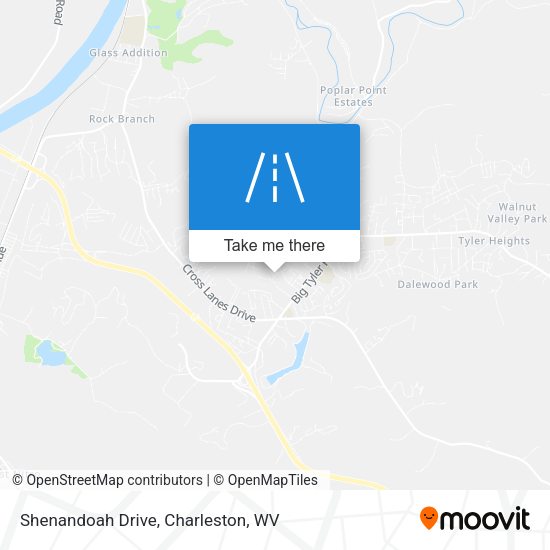 Shenandoah Drive map