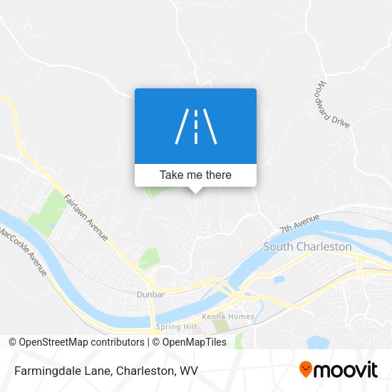 Farmingdale Lane map