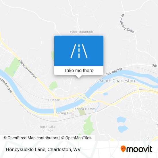Honeysuckle Lane map