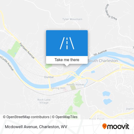 Mapa de Mcdowell Avenue