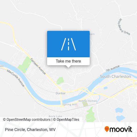 Mapa de Pine Circle