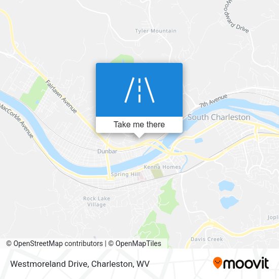 Westmoreland Drive map