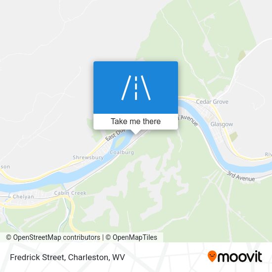 Fredrick Street map