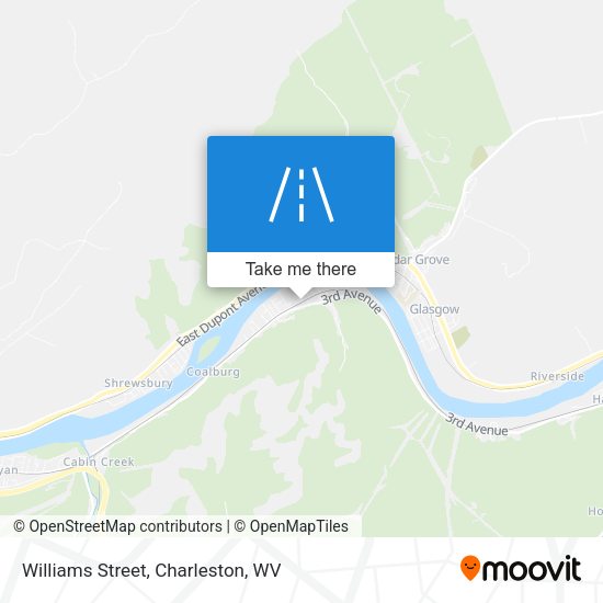 Williams Street map