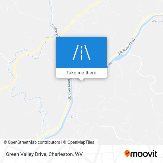 Mapa de Green Valley Drive