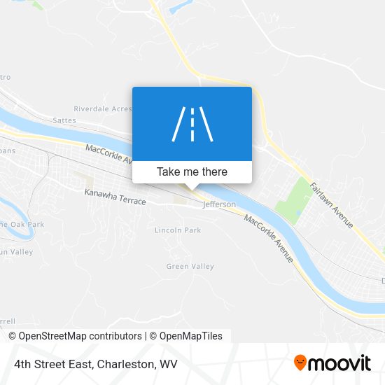 4th Street East map