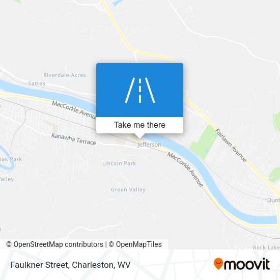 Mapa de Faulkner Street