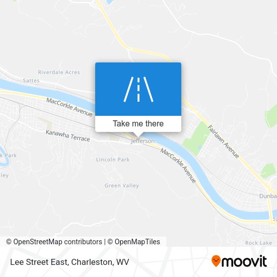 Lee Street East map