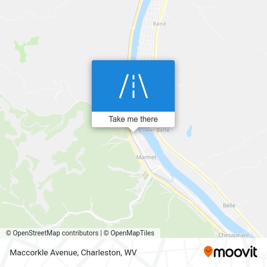 Mapa de Maccorkle Avenue