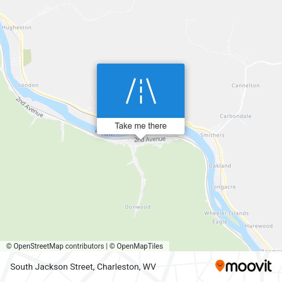 South Jackson Street map