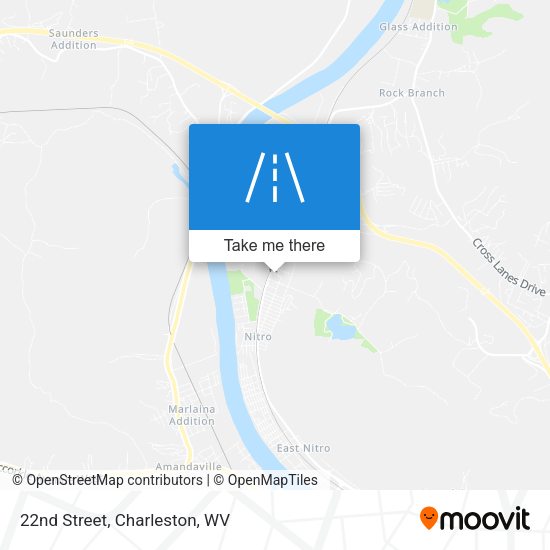 Mapa de 22nd Street