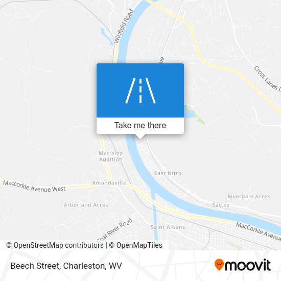 Mapa de Beech Street