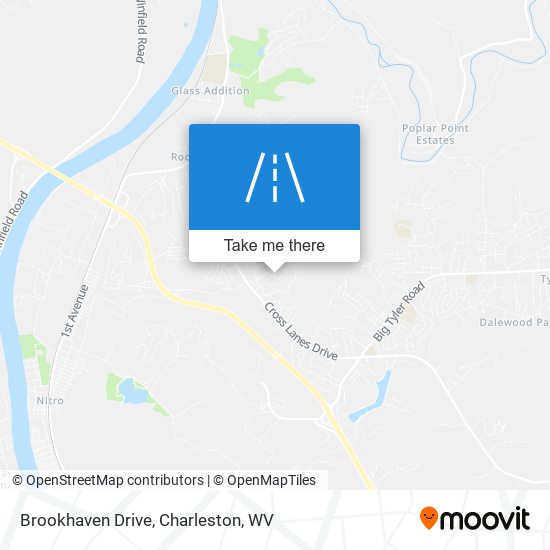 Mapa de Brookhaven Drive