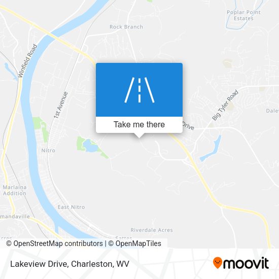 Mapa de Lakeview Drive