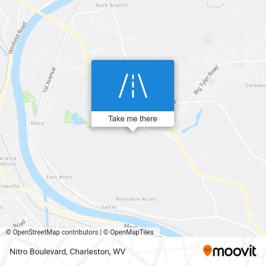 Nitro Boulevard map