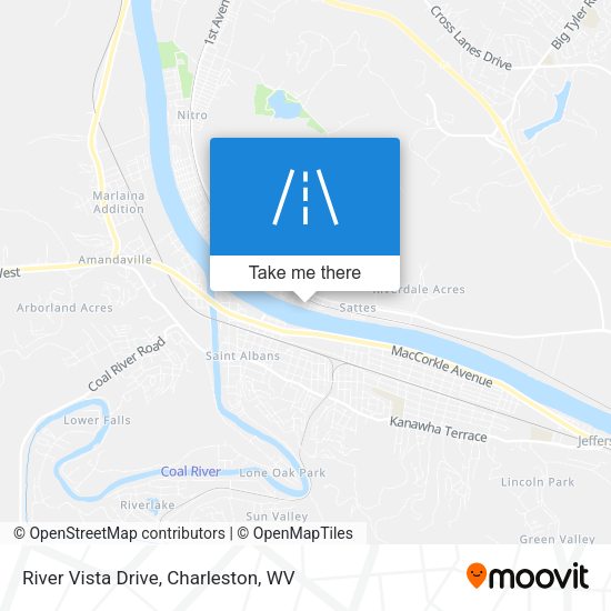 Mapa de River Vista Drive