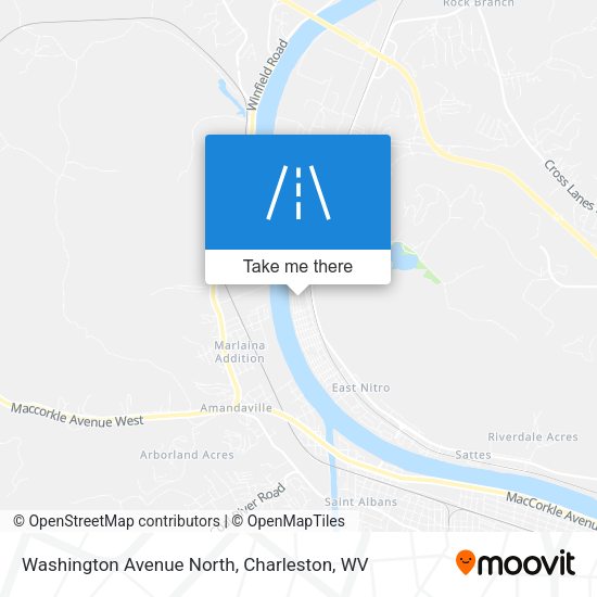 Washington Avenue North map