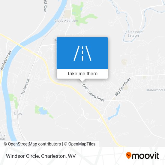 Mapa de Windsor Circle
