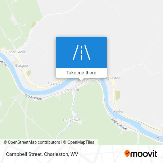 Campbell Street map