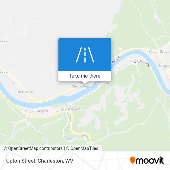 Mapa de Upton Street