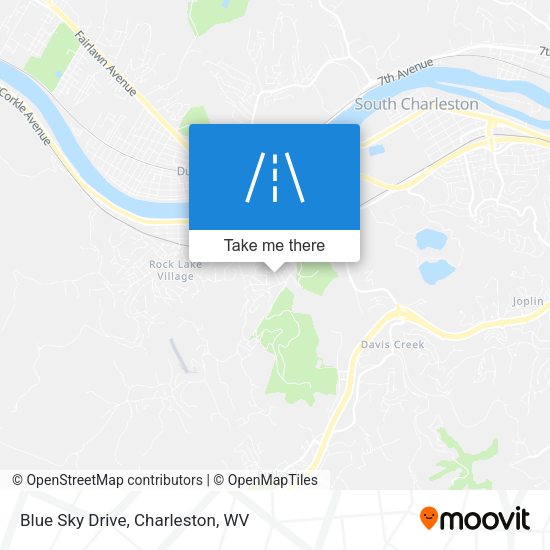 Mapa de Blue Sky Drive