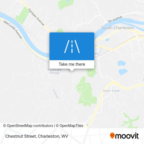 Mapa de Chestnut Street