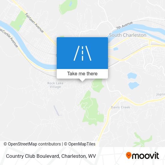 Mapa de Country Club Boulevard