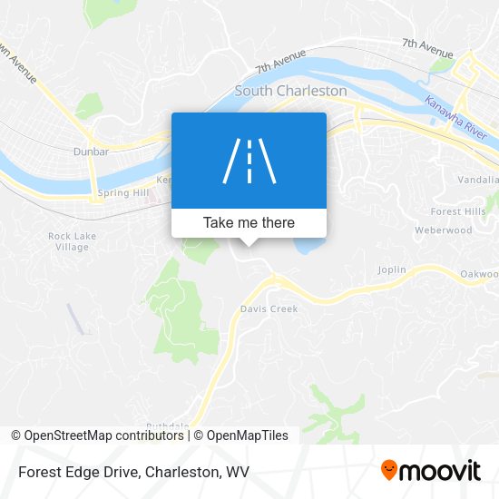 Forest Edge Drive map