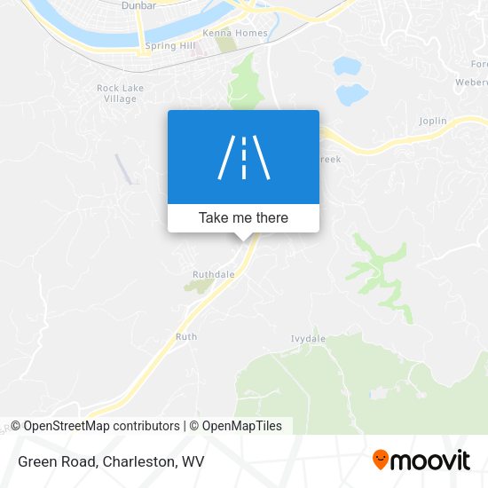 Mapa de Green Road